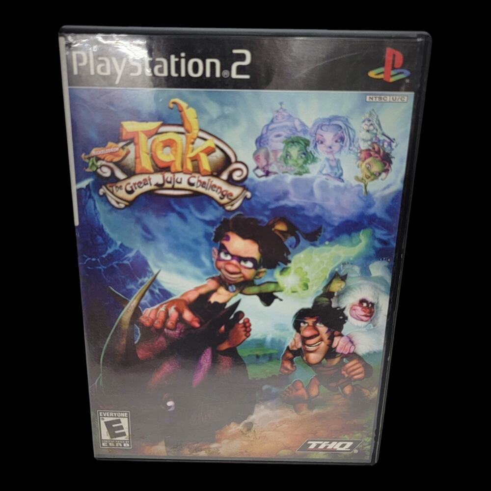Tak The Great Juju Challenge Sony PlayStation 2 PS2 2005 THQ Hollywood Video